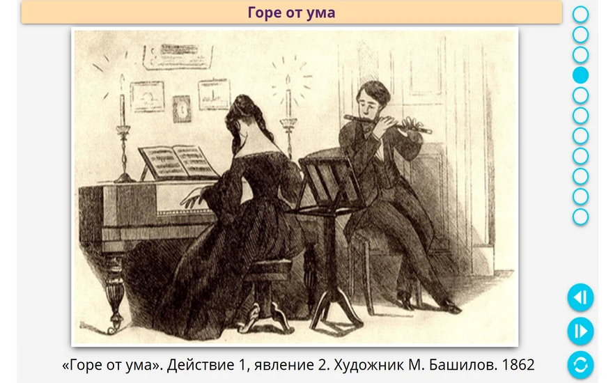 Интерактивное учебное пособие <Наглядная литература. 9 класс>