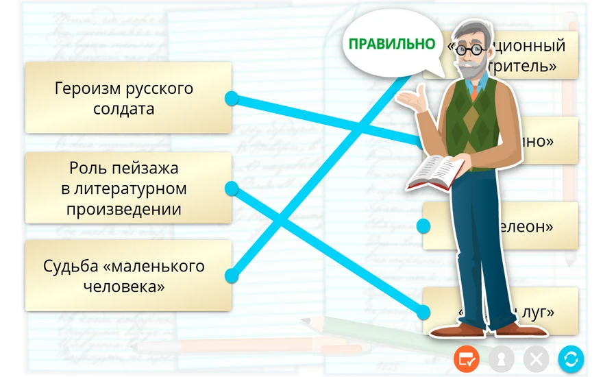Интерактивное учебное пособие <Наглядная литература. 7 класс>