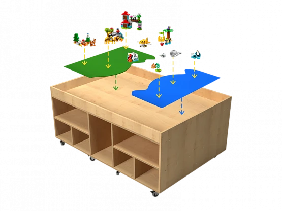 Игровой ландшафтный стол 