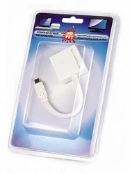 Кабель-переходник PC PET <Display port mini (M) to DVI (F)> 0.18 метра 